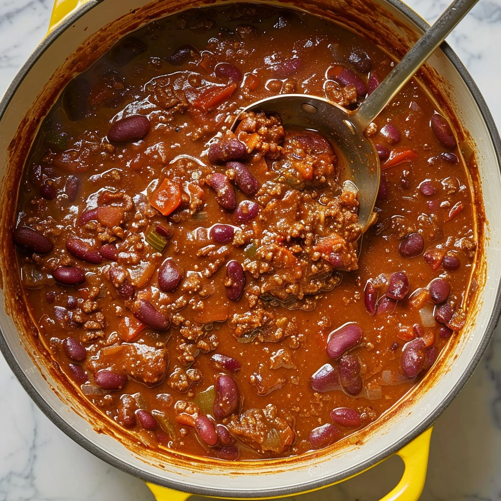 Classic Chili Recipe Made Easy – Perfect for Weeknights 4 Cooking classic chili recipe on stovetop