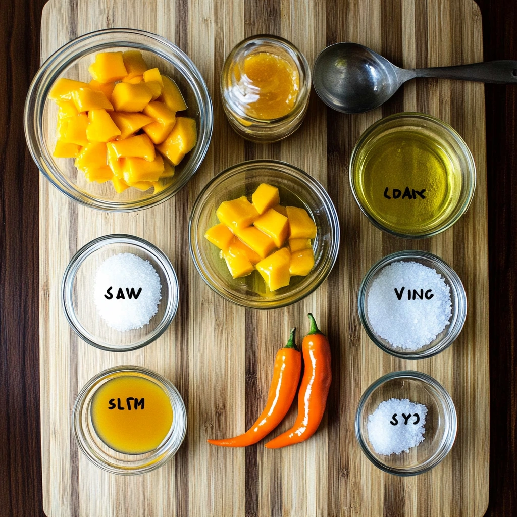 Mango Habanero Sauce Recipe: The Ultimate Sweet and Spicy Homemade Sauce 3 blending mango habanero sauce recipe ingredients
