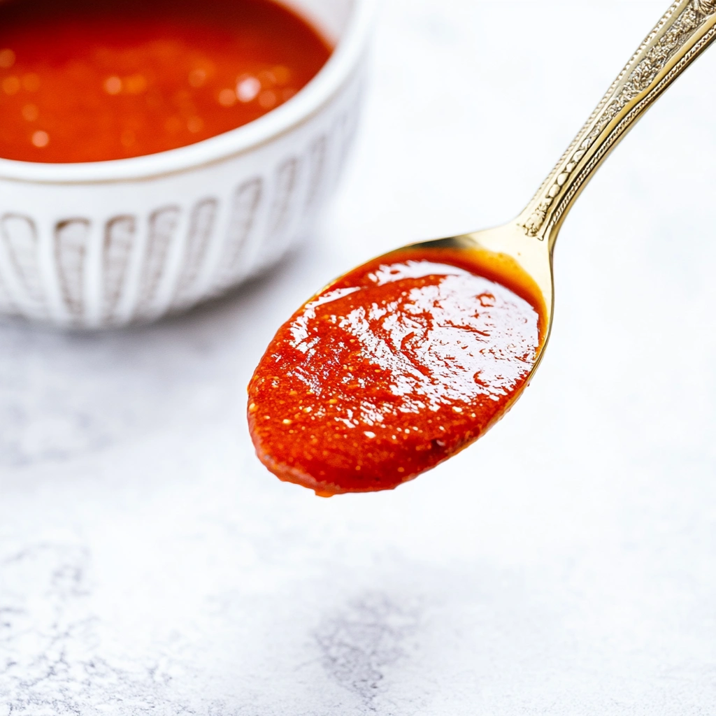 Guajillo Sauce Recipe: The Best Mild and Smoky Mexican Sauce Ever 3 Homemade guajillo sauce in a bowl – smoky, rich Mexican red sauce